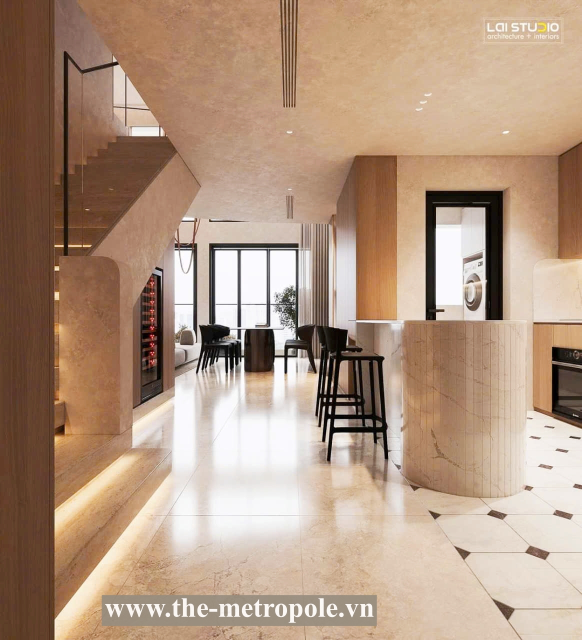 The most beautiful penthouse for rent in The Metropole Thu Thiem ...